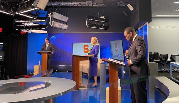 Syracuse mayoral candidates debate policing, affordable housing