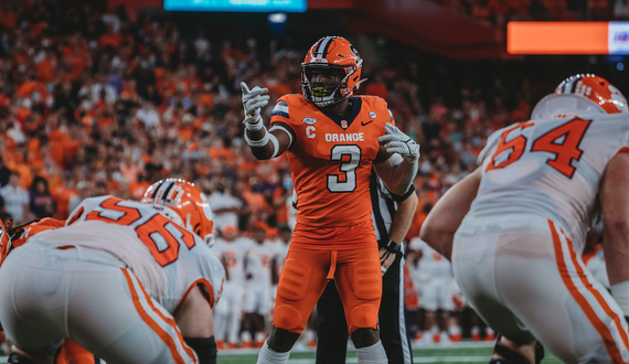 The next day: Syracuse finally musters a game winning drive versus Virginia Tech