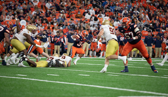 The next day: Inside the Tucker-Shrader read option, a focal point of SU’s offense