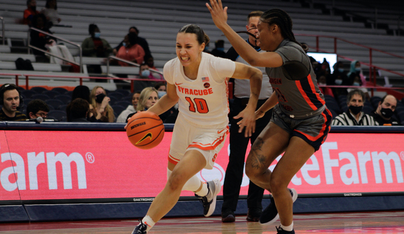 Syracuse continues success from deep against Colgate, hits 9 3s in 79-57 win