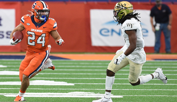 Syracuse’s backup running back Cooper Lutz reportedly enters transfer portal