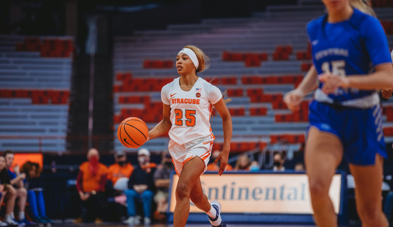 When SU strays from its fast pace, Alaina Rice&#8217;s tough play provides a spark