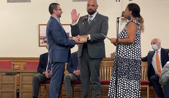 Syracuse Common Council swears in 1st LGBTQ+ District Councilor Jimmy Monto