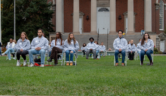 Remembrance Scholars honor Pan Am Flight 103 victims with ‘Sitting in Solidarity’