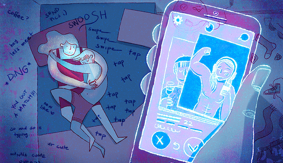 Students should consider the negative effects of dating apps before using them