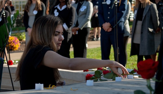 Remembrance scholars share perspectives on ‘Look Back, Act Forward’ during Rose-Laying Ceremony