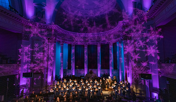 Holidays at Hendricks blends various festive ensembles in sold-out show