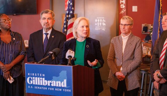 Gillibrand, lawmakers ‘slam’ Trump tariffs at Syracuse small business event