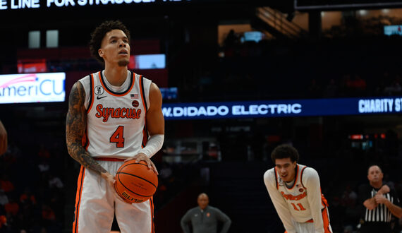 Syracuse vanquishes consistency issues, pulls away late to dominate Stonehill