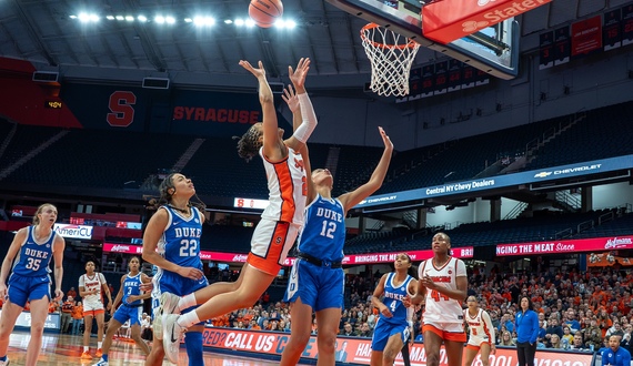 Syracuse dominates the paint. Duke’s frontcourt made it look pedestrian.