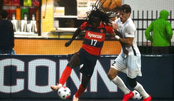 Syracuse men’s soccer beats No. 24 UConn for 1st win of 2026