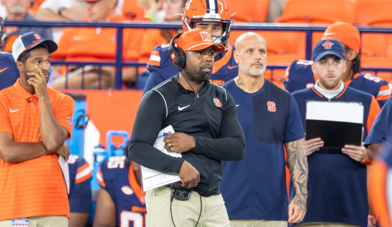 Fran Brown talks depth chart, New Hampshire in weekly availability