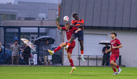 Syracuse weathers persistent rain, saturated pitch in St. John’s thrashing