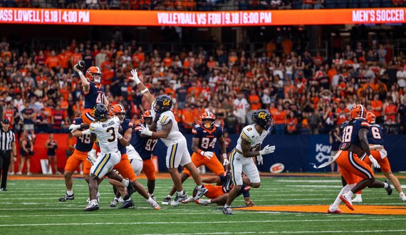 Observations from Syracuse’s loss to Cal: RB roulette, Angeli’s wobbly day
