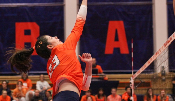 Syracuse volleyball’s captains blend distinct paths to boost team’s bond