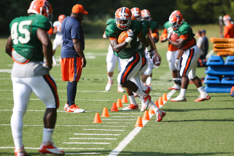 Preseason camp: Aug. 25