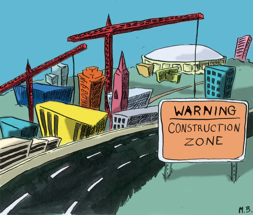 Downtown upgrade: investments in construction projects revitalize city