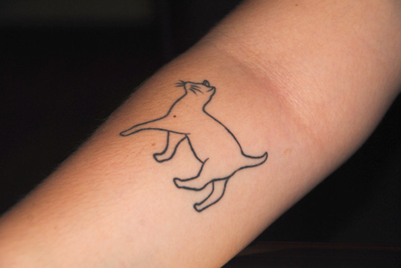 Tattoo Tuesday: Cat