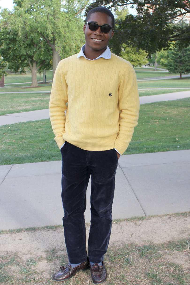 Wardrobe Wednesday: Mohammad Diallo
