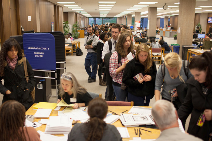 Gallery: Syracuse community members get out to the polls on Election Day