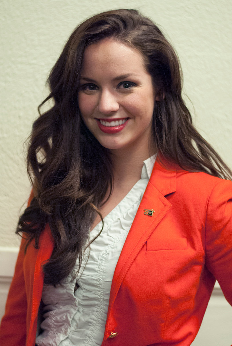 Allie Curtis, president: "I hope to aid our members in completing their initiatives and to become even more effective in their roles. I also want to inspire other students to join us in making a difference on campus. Most importantly I want to leave a legacy of Student Association truly being ‘students helping students.’"

"I want students to know we are here to cut through bureaucratic red tape – not add to it. We are here to create solutions."