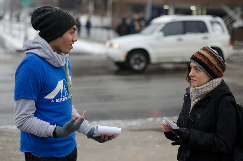 Students organize protest against change in position for well-known DPS employee