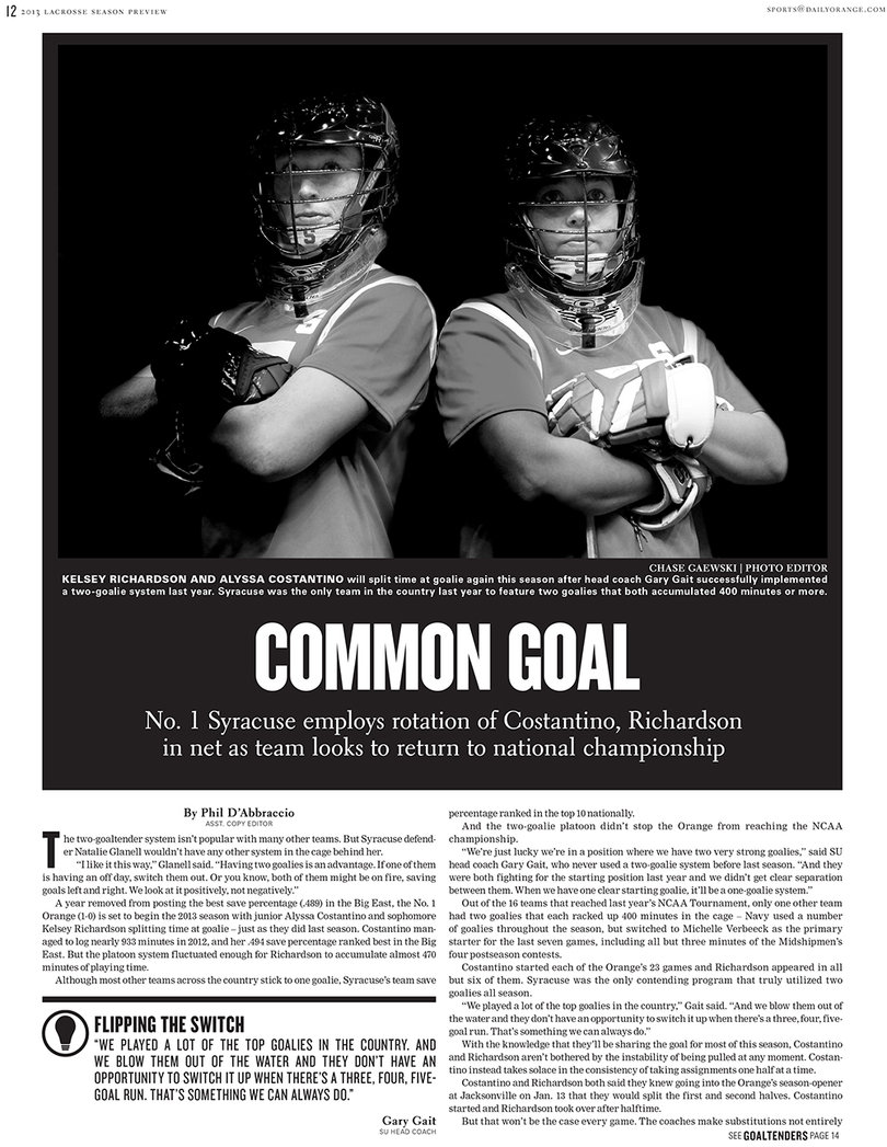 From the shadows: 2013 Syracuse lacrosse season preview