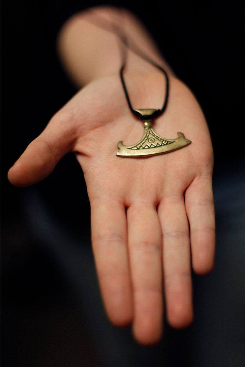 Perun's Axe: Perun's Axe is a symbol of the Slavic God of thunder and also represents lightning and injustice. It also serves as protection.
