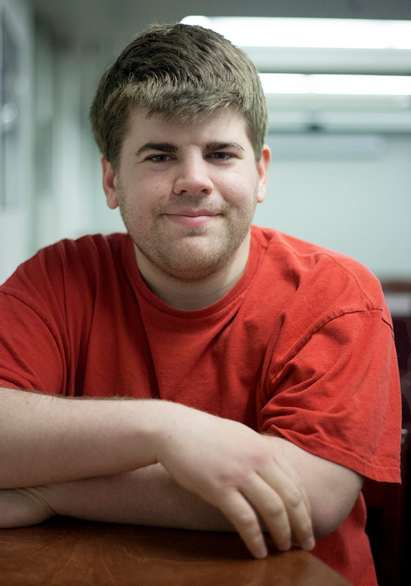Justin Trimm, a senior writing and rhetorical studies major, is an atheist.