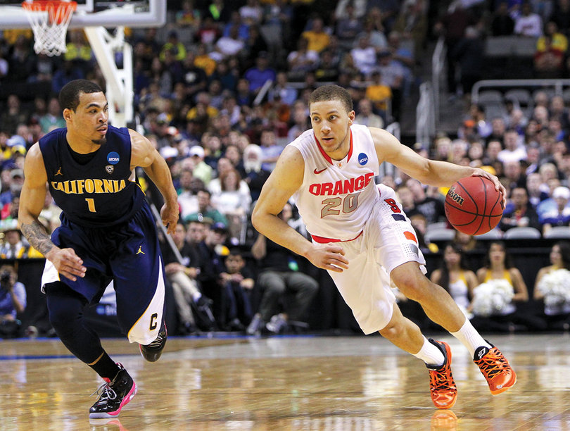 Syracuse guard Brandon Triche is at his best when getting to the rim, something he was able to do at will in the Round of 64 against Montana.
