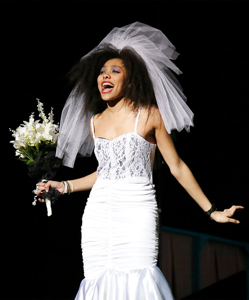 Played by Shanice Bland, freshman in the S.I. Newhouse School of Public Communications, runaway bride-to-be Linda sings her break-up letter to Robbie Hart on the day of their wedding.