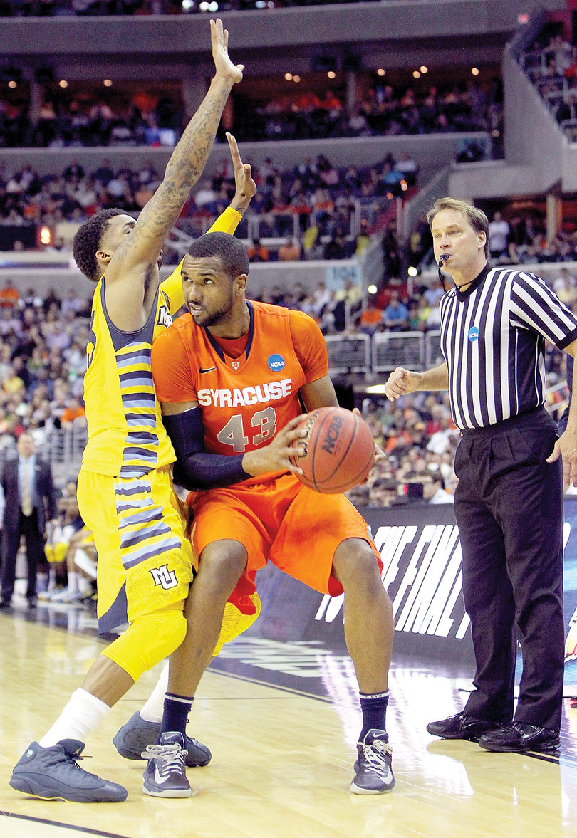 Forward James Southerland has played his last game in a Syracuse uniform. He's projected as a second-round pick in June's NBA Draft.