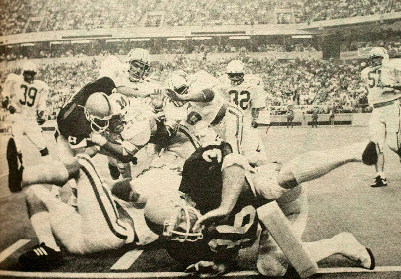 Syracuse University played Miami of Ohio, winning 36-24.
