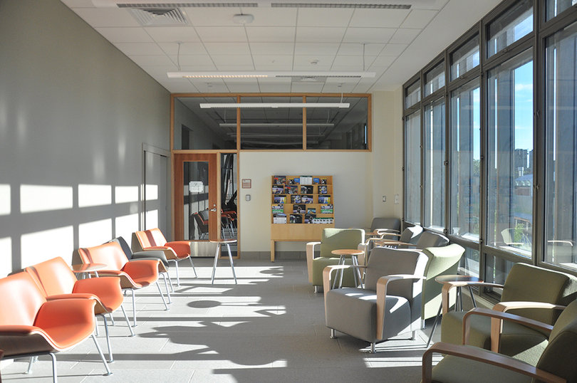 The renovations included a combined-heat-and-power system in the building’s basement, which helps power other buildings on the ESF campus for a majority of the year.