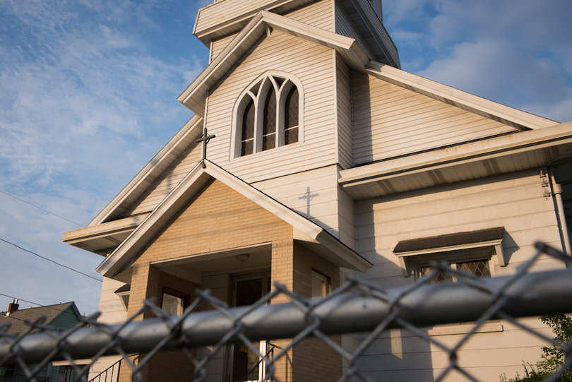 St. Stephen’s church is located on N Geddes St., next door to the Exodus House. It is the same location where Garcia’s graduation ceremony is located.