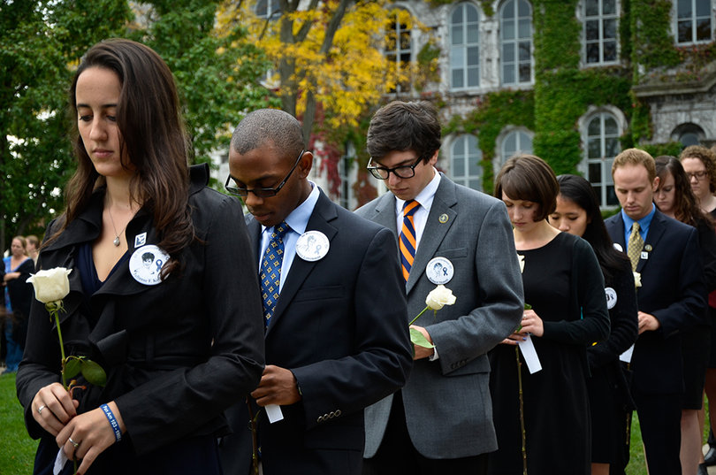 Gallery: Rose Laying Ceremony