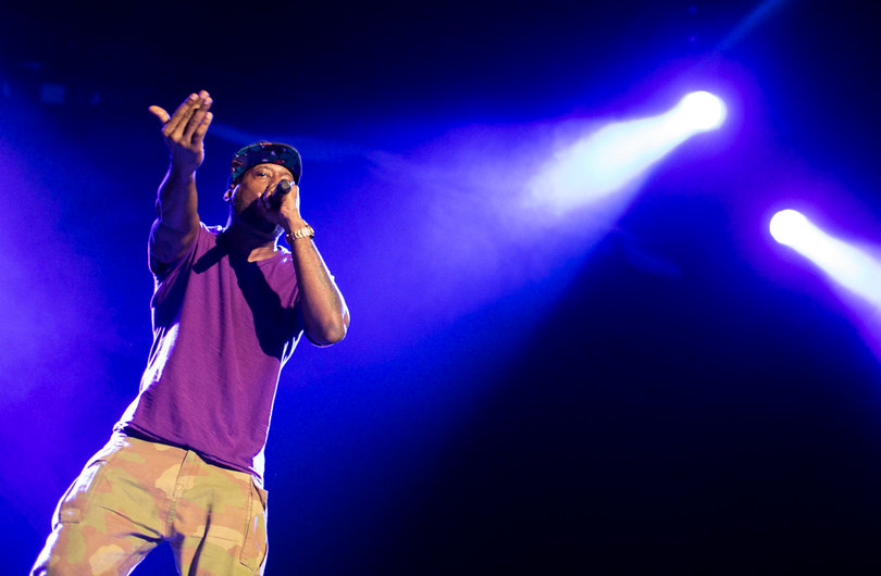 Talib Kweli performed a mix of old and new songs as well as a cover of the Beatles' "Eleanor Rigby."