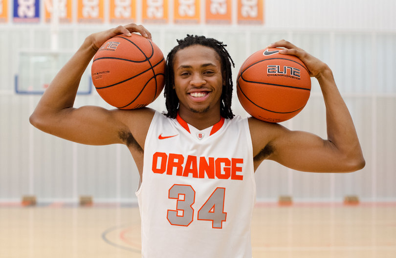 Ron "Buss" Patterson will try to fight his way into the Syracuse backcourt rotation using the emotionality and intensity that gave him the nickname "Buss" in the first place. 
