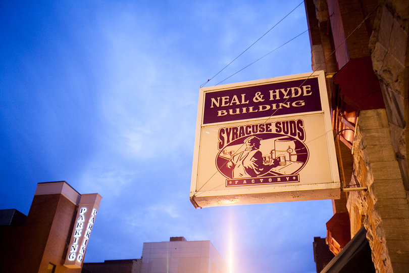 Syracuse Suds marks the spot for the beginning of the event, which kicks of at noon on Sunday. 