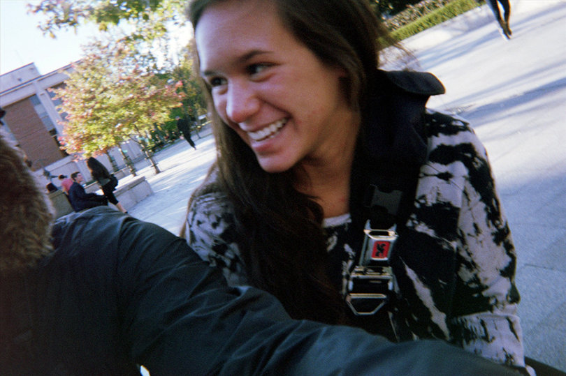 Interactive project randomly places disposable cameras, captures campus community