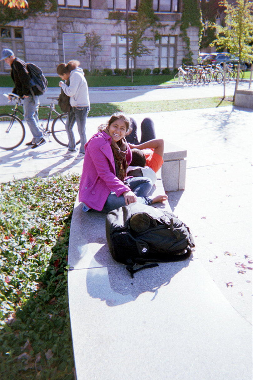 Interactive project randomly places disposable cameras, captures campus community