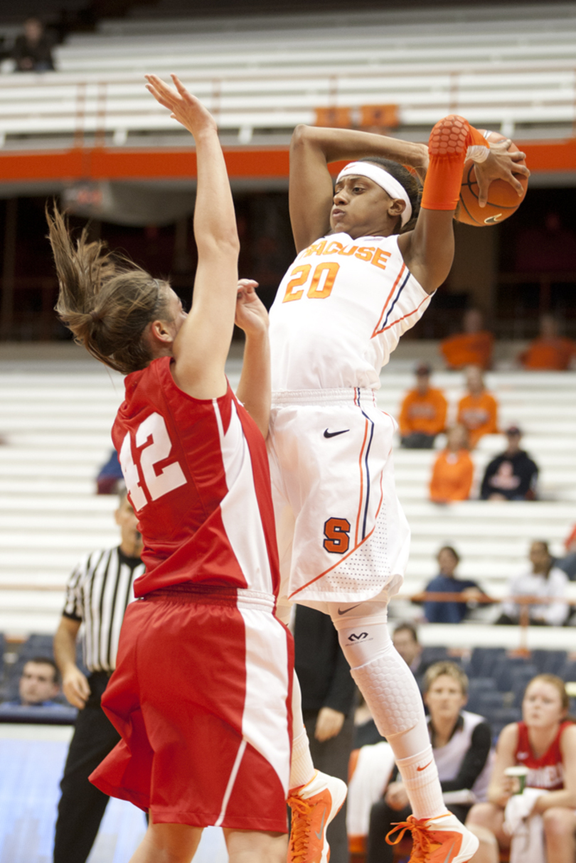 Sykes turns in all-around performance during Syracuse&#8217;s rout of Cornell