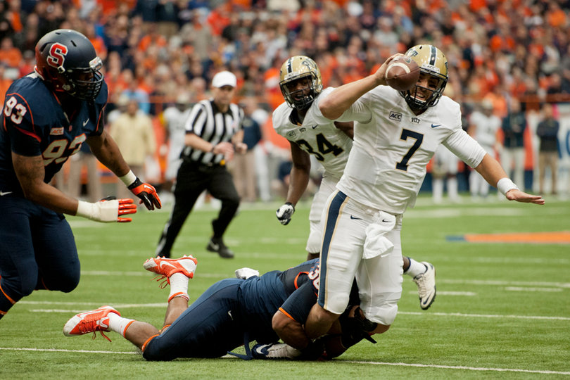 Lynch drags down Savage for the second time in three plays.