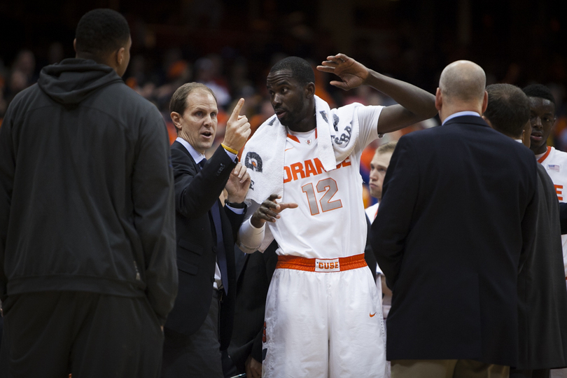 Syracuse looks for improved play from inconsistent big men in conference opener
