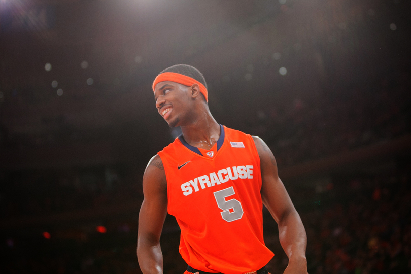 MORE THAN FAIR: SU’s leading scorer replicates late-game heroics under bright lights