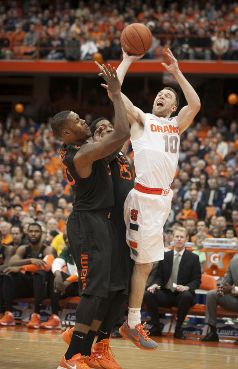 STORM TROOPERS: No. 2 Syracuse comes back to escape Miami in ACC opener