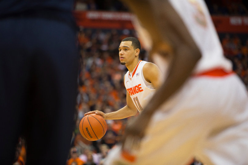 Tyler Ennis wasn’t one of the nine freshmen on the preseason Wooden Award watch list, but is one of five rookies on the midseason list.