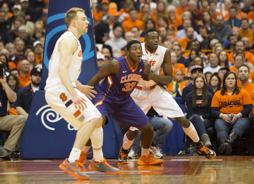 Grant fills in at center for injured Keita in Syracuse win
