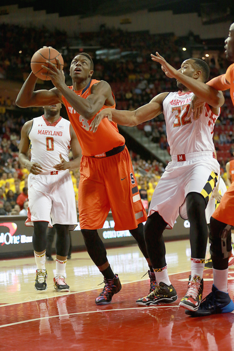 Gallery: No. 4 Syracuse edges Maryland at the Comcast Center