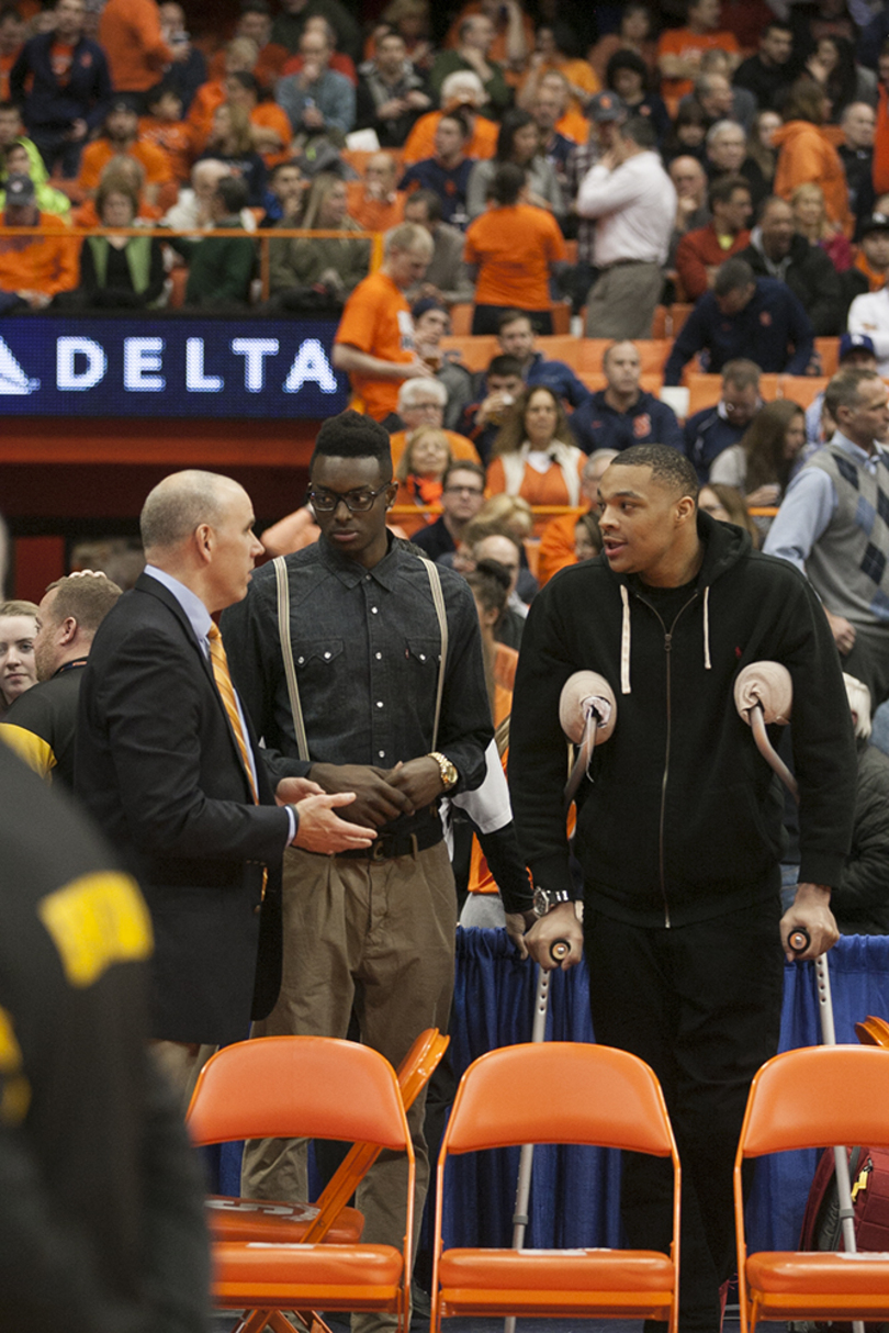 Injured Grant doesn’t dress for Syracuse’s loss to Georgia Tech